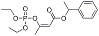 CAS#: 27591-74-8， 3-[(Diethoxyphosphinyl)Oxy]-2-Butenoic Acid 1-Phenylethyl Ester