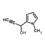 CAS#: 276884-38-9， 1-(1-Methylpyrrol-2-Yl)Prop-2-Yn-1-Ol