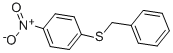 structure of CAS# 27691-43-6, 1-(Benzylsulfanyl)-4-Nitrobenzene;1-Nitro-4-(Phenylmethylthio)Benzene;1-(Benzylthio)-4-Nitro-Benzene;Zinc01399494