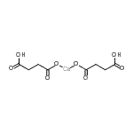 CAS#: 27695-01-8， Calcium bis(3-carboxypropanoate)