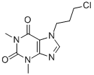 CAS#: 2770-66-3， 7-(3-Chloropropyl)-1,3-Dimethylpurine-2,6-Dione