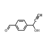 CAS#: 277752-98-4， 4-(1-Hydroxy-2-Propyn-1-Yl)Benzaldehyde