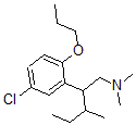 CAS#: 27778-84-3， 5-Chloro-N,N-Dimethyl-beta-(1-Methylpropyl)-2-Propoxybenzeneethanamine