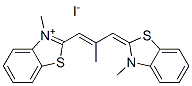 CAS#: 2783-73-5， (2Z)-3-Methyl-2-[(E)-2-Methyl-3-(3-Methyl-2H-1,3-Benzothiazol-1-Ium-2-Yl)Prop-2-Enylidene]-1,3-Benzothiazole Iodide