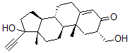 CAS#: 2787-03-3， (2a,17a)-17-Hydroxy-2-(hydroxymethyl)-Pregn-4-en-20-yn-3-one