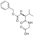 structure of CAS# 2790-84-3, N-[(Phenylmethoxy)Carbonyl]-L-Valyl-Glycine;Z-L-VALYL-L-GLYCINE;Z-VAL-GLY-OH