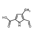 CAS#: 280748-43-8， 5-Formyl-4-Methyl-1H-Pyrrole-2-Carboxylic Acid