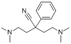 CAS#: 2809-47-4， 4-Dimethylamino-2-(2-Dimethylaminoethyl)-2-Phenylbutanenitrile