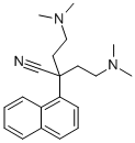 CAS#: 2810-20-0， 4-Dimethylamino-2-(2-Dimethylaminoethyl)-2-Naphthalen-1-Ylbutanenitrile