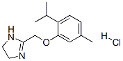 CAS#: 28120-03-8， 4,5-Dihydro-2-[[2-Isopropyl-5-Methylphenoxy]Methyl]-1H-Imidazole Monohydrochloride