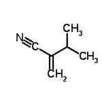 CAS#: 2813-69-6， 3-Methyl-2-Methylenebutanenitrile