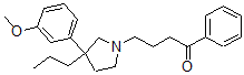 CAS#: 28142-66-7， gamma-[3-(3-Methoxyphenyl)-3-Propyl-1-Pyrrolidinyl]Butyrophenone