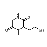 CAS#: 28147-70-8， 3-(2-Sulfanylethyl)-2,5-Piperazinedione