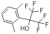 structure of CAS# 28180-47-4, 2,6-Dimethyl-alpha,alpha-Bis(Trifluoromethyl)-Benzenemethanol