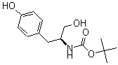 structure of CAS# 282100-80-5, Boc-L-Tyrosinol