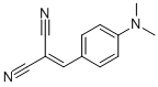 structure of CAS# 2826-28-0, 2-[(4-Dimethylaminophenyl)Methylidene]Propanedinitrile;2-[(4-Dimethylaminophenyl)Methylene]Propanedinitrile;2-(4-Dimethylaminobenzylidene)Malononitrile;Divk1c_001853