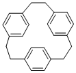 structure of CAS# 283-80-7, Tetracyclo[14.2.2.24,7.210,13]Tetracosa-4,6,10,12,16,18,19,21,23-Nonaene;[2,2,2]-PARACYCLOPHANE FOR SYNTHESIS;[2,2,2]-PARACYCLOPHANE 98+%;[2,2,2]-PARACYCLOPHANE