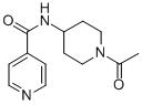 CAS#: 283167-07-7， N-(1-Acetyl-4-Piperidinyl)-4-Pyridinecarboxamide