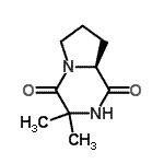 CAS#: 28385-33-3， (8aS)-3,3-Dimethylhexahydropyrrolo[1,2-a]Pyrazine-1,4-Dione
