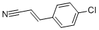 structure of CAS# 28446-72-2, 4-Chlorocinnamonitrile;3-(4-Chlorophenyl)Prop-2-Enenitrile;(E)-3-(4-Chlorophenyl)Acrylonitrile;3-(4-Chlorophenyl)Acrylonitrile