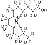 结构式 CAS# 284474-78-8, 正十四烷基-D29 醇