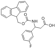 CAS#: 284492-07-5， 3-N-Fmoc-3-(3-Fluorophenyl)Propionic Acid