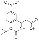 CAS#: 284492-22-4， 3-N-Boc-3-(3-Nitrophenyl)Propionic Acid