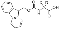 structure of CAS# 284665-11-8, N-Fmoc-Glycine-2,2-D2