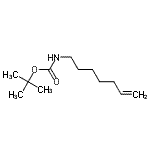 CAS#: 284670-71-9， 2-Methyl-2-Propanyl 6-Hepten-1-Ylcarbamate