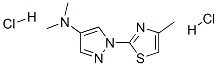 CAS#: 28469-09-2， N,N-Dimethyl-1-(4-Methyl-1,3-Thiazol-2-Yl)Pyrazol-4-Amine Dihydrochloride
