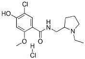 CAS#: 28478-48-0， 5-Chloro-N-[(1-Ethyl-2-Pyrrolidinyl)Methyl]-4-Hydroxy-2-Methoxybenzamide Monohydrochloride