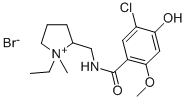 CAS#: 28478-49-1， 2-((5-Chloro-4-Hydroxy-o-Anisamido)Methyl)-1-Ethyl-1-Methylpyrrolidinium Bromide