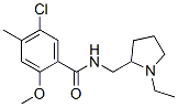 CAS#: 28478-50-4， 5-Chloro-N-[(1-Ethylpyrrolidin-2-Yl)Methyl]-2-Methoxy-4-Methyl-Benzamide