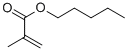 structure of CAS# 2849-98-1, 2-Methyl-2-Propenoic Acid Pentyl Ester;2-Methylprop-2-Enoic Acid Pentyl Ester;2-Methylacrylic Acid Amyl Ester;2-Propenoic Acid, 2-Methyl-, Pentyl Ester