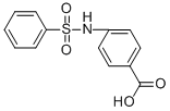 structure of CAS# 28547-16-2, 4-[(Phenylsulfonyl)Amino]-Benzoic Acid;Zinc00347273