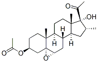 CAS#: 2857-83-2， 5alpha,6alpha-Epoxy-3beta,17-Dihydroxy-16alpha-Methylpregnan-20-One 3-Acetate