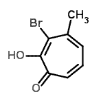 CAS#: 285992-20-3， 3-Bromo-2-Hydroxy-4-Methyl-2,4,6-Cycloheptatrien-1-One