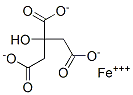 结构式 CAS# 28633-45-6, 枸橼酸铁(3+)盐