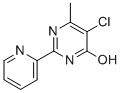 structure of CAS# 286430-67-9, 5-Chloro-6-Methyl-2-(2-Pyridyl)Pyrimidin-4-Ol;5-CHLORO-6-METHYL-2-(2-PYRIDINYL)-4-PYRIMIDINOL;5-CHLORO-6-METHYL-2-(2-PYRIDYL)PYRIMIDIN-4-OL