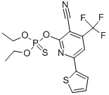 CAS#: 286435-85-6， 2-[(Diethoxyphosphorothioyl)Oxy]-6-(2-Thienyl)-4-(Trifluoromethyl)Nicotinonitrile