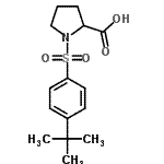 CAS#: 286455-85-4， 1-{[4-(2-Methyl-2-Propanyl)Phenyl]Sulfonyl}Proline