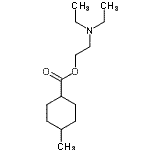 CAS#: 28657-04-7， 2-(Diethylamino)Ethyl 4-Methylcyclohexanecarboxylate