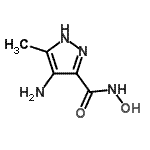 CAS#: 28668-24-8， 4-Amino-N-Hydroxy-5-Methyl-1H-Pyrazole-3-Carboxamide
