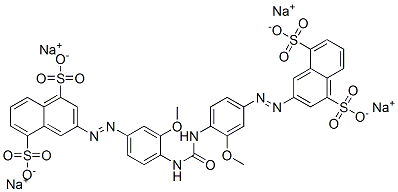 CAS#: 28706-22-1， Tetrasodium 3,3'-[Carbonylbis[Imino(3-Methoxy-4,1-Phenylene)Azo]]Bisnaphthalene-1,5-Disulphonate
