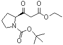 CAS#: 287107-87-3， 2-Methyl-2-Propanyl (2S)-2-(3-Ethoxy-3-Oxopropanoyl)-1-Pyrrolidinecarboxylate