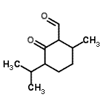 CAS#: 28745-06-4， 3-Isopropyl-6-Methyl-2-Oxocyclohexanecarbaldehyde