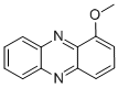 structure of CAS# 2876-17-7, 1-Methoxyphenazine;1-Methoxyphenazine Methosulfate;Nsc 402756;Phenazine, 1-Methoxy-