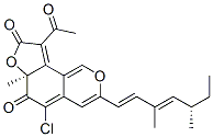 CAS#: 28763-04-4， (S)-9-Acetyl-5-Chloro-3-[(S,2E,4E)-3,5-Dimethyl-1,3-Heptadienyl]-6alpha-Methyl-6H-Furo[2,3-h][2]Benzopyran-6,8(6aH)-Dione