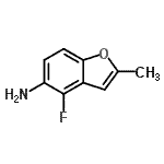 CAS#: 288083-31-8， 4-Fluoro-2-Methyl-Benzofuran-5-Amine