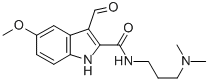 CAS#: 28837-79-8， N-(3-(Dimethylamino)Propyl)-3-Formyl-5-Methoxy-Indole-2-Carboxamide